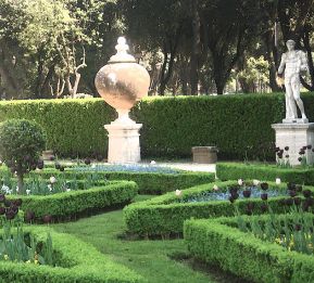 The Borghese Gardens, Rome
