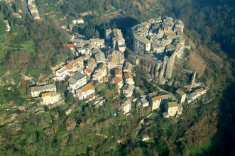 Vista aerea di Mazzano Romano